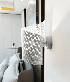 Biały nowoczesny kinkiet ażurowy F6-Z55