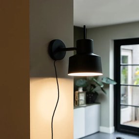 Inteligentny Kinkiet / Lampa scienna czarny z WiFi A60 - Chappie Retro Oswietlenie wewnetrzne
