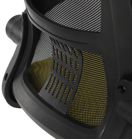 Autronic KA-K2006 YEL Krzesło biurowe, żółte