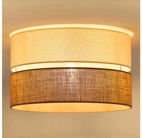Brilagi - Lampa sufitowa ROYAL YUTE 1xE27/15W/230V pr. 40 cm beż/krem
