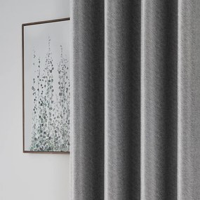 4Home Zasłona zaciemniająca Stripe szary, 150 x 250 cm