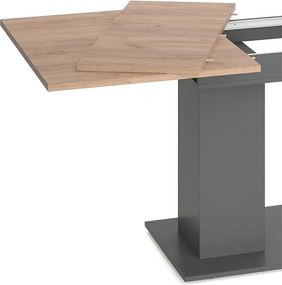 Stół jadalny antracyt 140x90x76 dix