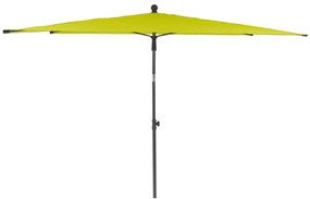 Parasol balkonowy prostokątny 2,1 x 1,4 m limonka PATIO