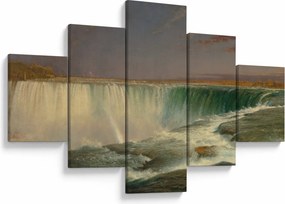 Obraz - Frederic Edwin Church, Niagara, reprodukcje (125x70 cm)