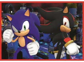 Trefl Puzzle Sonic Przygody, 4w1(35, 48, 54, 70 elem.)