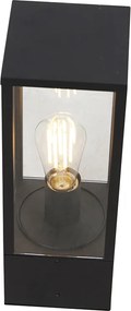 Industrialna lampa stojąca czarna 40 cm IP44 - Charlois