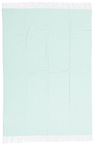 Pled Ibiza 140x200cm mint chevron