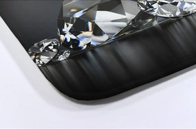 Dywanik antypoślizgowy do łazienki Dywanik antypoślizgowy do łazienki Diamenty