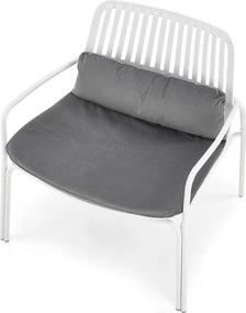 Fotel do ogrodu Melby z poduchą