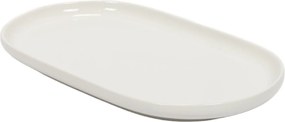 Talerz na ciasto porcelanowy NORA, 30 x 18 cm
