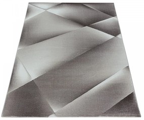 Dywan nowoczesny Costa geometria brązowy 140 cm x 200 cm