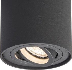 Inteligentny reflektor natynkowy ciemnoszary z możliwością przechylania z WiFi GU10 - Rondoo Up