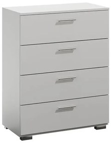 Biała minimalistyczna komoda 80 cm - Hreida