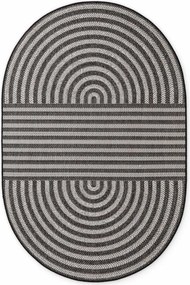 Czarno-kremowy dywan odpowiedni na zewnątrz 160x230 cm Haringey Woodfield – Ted Baker