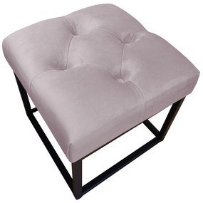 Pufa CHESTERFIELD LOFT ławka podnóżek metal MG55