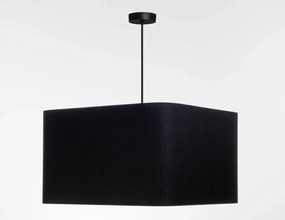Lampa wisząca KWADRO LEN 005-40w20 czarna/beżowa BPS KONCEPT