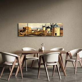 Obraz - Wiatraki (170x50 cm)