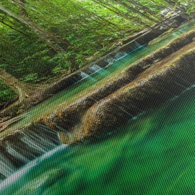 Obraz - Wodospad Erawan w Kanchanaburi, Tajlandia (70x50 cm)