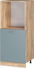 Szafka kuchenna niebiesko-szary 60x57x143 r-line