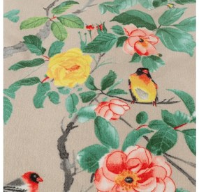 PrzytulneMieszkanie.pl PrzytulneMieszkanie.pl Pościel z mikropluszu PETALIA beżowa Rozmiar pościeli: 70 x 80 cm | 140 x 200 cm