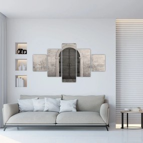Obraz - Tajemnicze drzwi (125x70 cm)