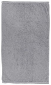 Szary bawełniany ręcznik szybkoschnący/frotte 50x85 cm Quick Dry – Catherine Lansfield