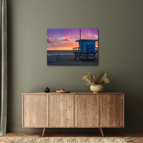 Obraz z plaży Santa Monica (70x50 cm)