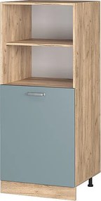 Szafka kuchenna niebiesko-szary 60x57x143 r-line