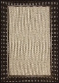 Dywan Natura PT Ramka beżowy 160x220 Prostokąt