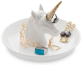 Porcelanowy stojak na biżuterię Unicorn – Balvi