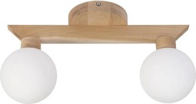 Przysufitowy żyrandol ANTONIO 2xG9/5W/230V dąb/biały