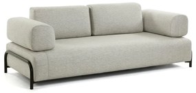 Beżowa sofa z podłokietnikami Kave Home Compo