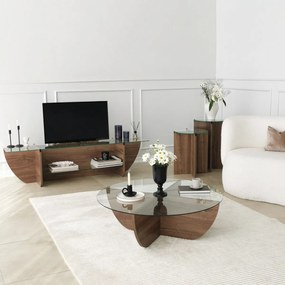 Stolik TV Lily Walnut