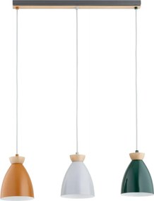 Żyrandol na lince GALIA 3xE27/15W/230V kolorowy