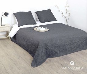 Narzuta z poduszkami dekoracyjnymi pikowana 240 x 260 cm + dwie poszewki na poduszki