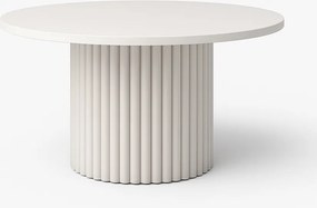 Okrągły stolik kawowy Pico o średnicy 58 cm, podstawa kaszmirowa