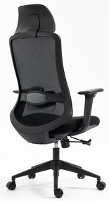 Fotel ergonomiczny Ergon czarny SIGNAL