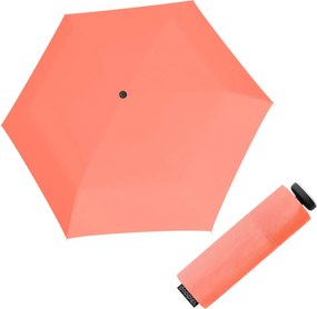 Doppler Fiber Mini Compact Neon Coral damski parasol składany