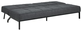 Ciemnoszara rozkładana sofa 198 cm Perugia – Actona