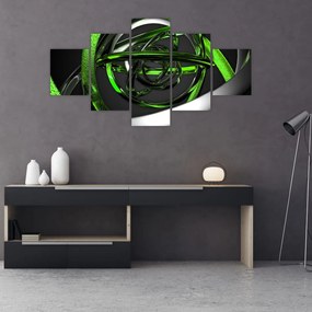 Obraz abstrakcji (125x70 cm)