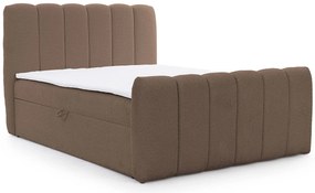 Brązowe łóżko kontynentalne chmurka N9-L01