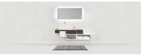 Czarno-biały tekstylny dywanik łazienkowy 50x80 cm Covelo – Wenko