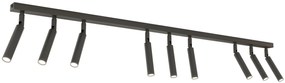 Czarna nowoczesna lampa reflektorowa - 12X D143 H2-D80