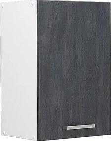 Szafka ścienna czarny beton 40x31x60 r-line