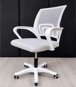 Ergonomiczne krzesło biurowe Irwin z regulacją wysokości i oddychającą siatką