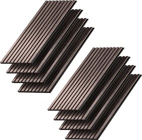 Panele ścienne orzech/brąz 120x1.8x40 akustikpaneel