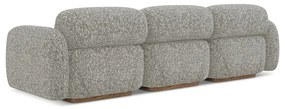 Szara sofa modułowa 270 cm Ailani – Makamii