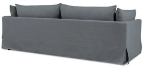 Ciemnoszara sofa 244 cm Horn – Scandic