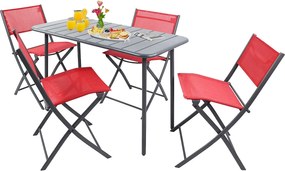 Zestaw mebli ogrodowych Sumila Czerwony 0
