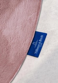Dywan pluszowy Leon Villeroy &amp; Boch pudrowy róż 200 cm x 200 cm koło